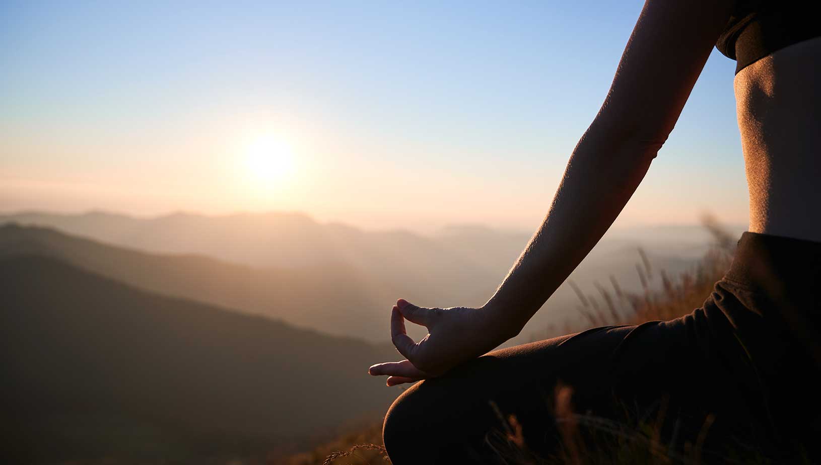 Yoga Entspannung Berge